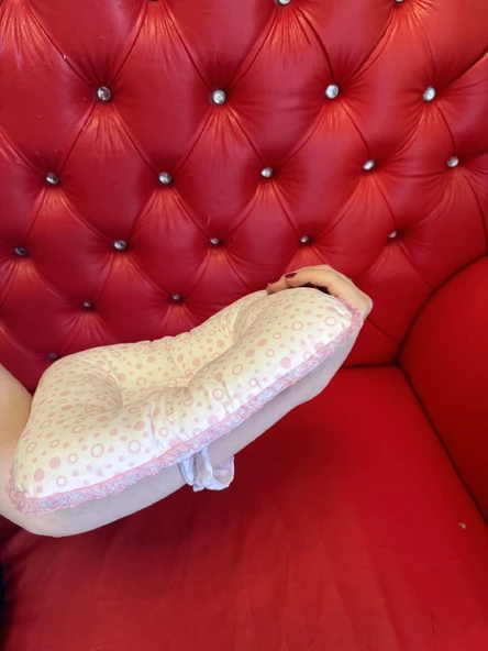 Sema Baby Sevi Emzirme Yastığı - Pembe - Resim 2