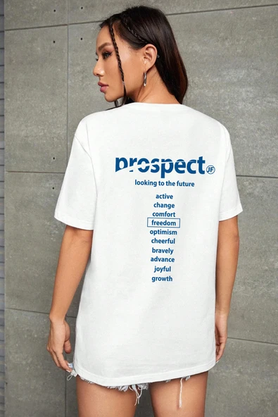 Unisex Prospect Baskılı Tasarım Tshirt ürün görseli