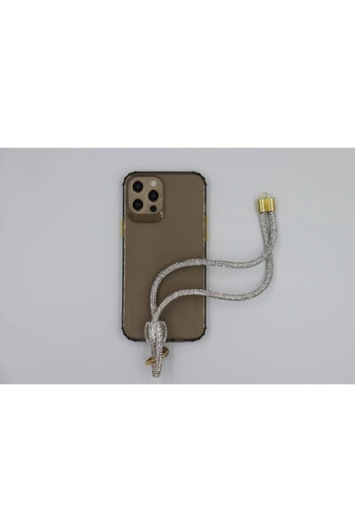 Taşlı Her Telefona Ayarlanabilir Ölçüde Her Telefona Uyumlu Bileklik Askısı ürün görseli