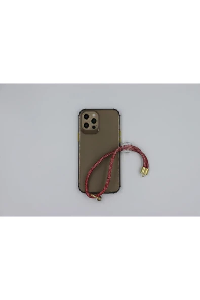 Taşlı Her Telefona Ayarlanabilir Ölçüde Her Telefona Uyumlu Bileklik Askısı - 11