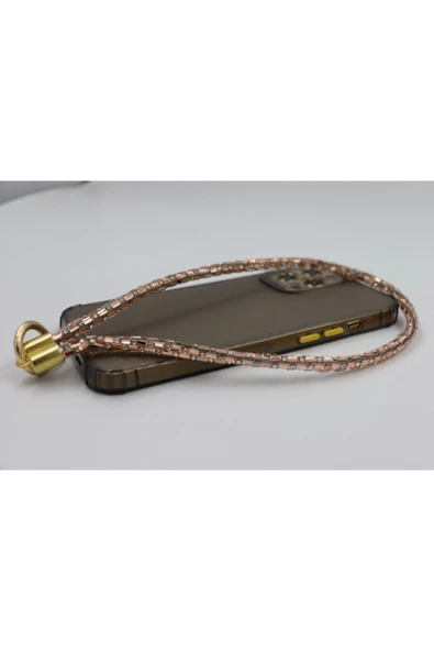 Taşlı Her Telefona Ayarlanabilir Ölçüde Her Telefona Uyumlu Bileklik Askısı - 9