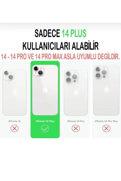 Iphone 14 Plus Uyumlu Baklalı Desenli Kılıf - Resim 2