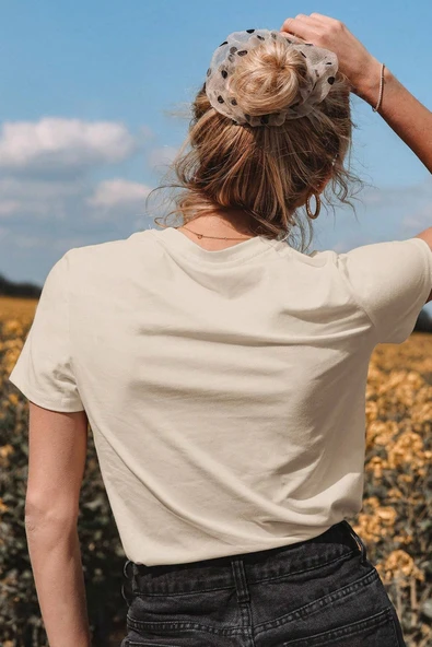 Unisex Dreamer Baskılı Oversize Tshirt - Resim 12