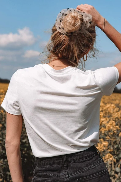 Unisex Dreamer Baskılı Oversize Tshirt - Resim 6