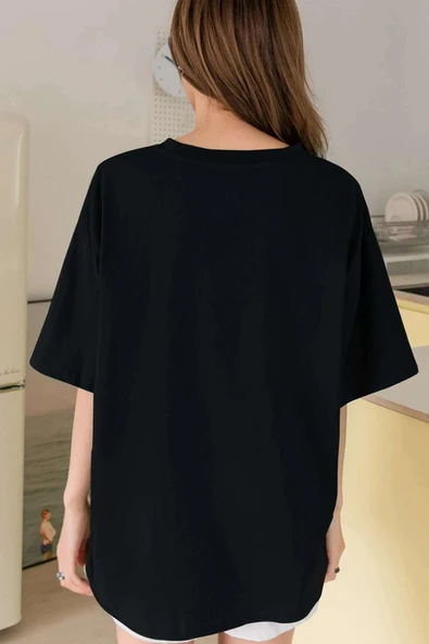 Unisex Holiday Baskılı Tasarım Tshirt - Resim 4