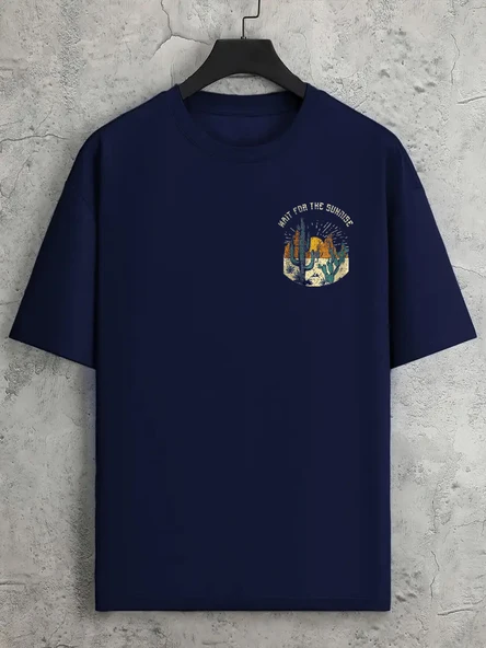 Unisex Arizona Baskılı Oversize Tshirt - Resim 6