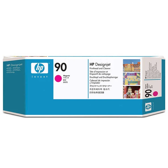 Hp C5056A (90) Kırmızı Orjinal Baskı Kafası Ve Kafa Temizleyici
