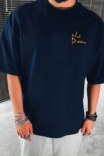 Unisex The Dream Baskılı Tasarım Tshirt - 7