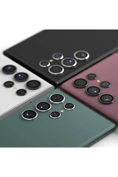 Galaxy S23 Ultra Uyumlu 5 Parça Kamera Lens Koruyucu Cam Kamera Koruma Kılıf - 2