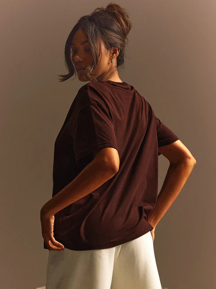 Unisex Answer Baskılı Oversize Tshirt - Resim 12