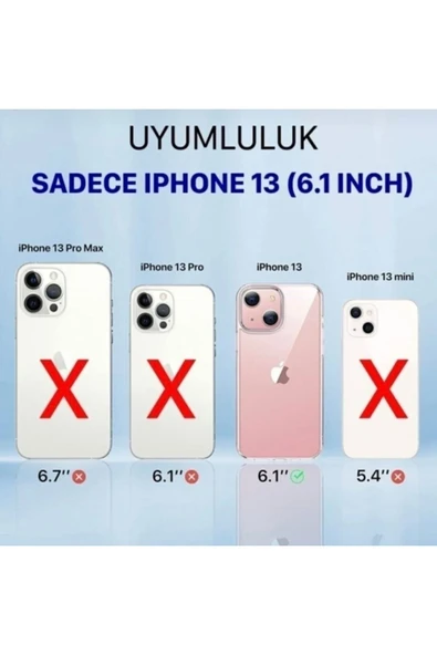 Iphone 13 Uyumlu Case Pro Rende Magsafe Destekli Kılıf - Resim 3