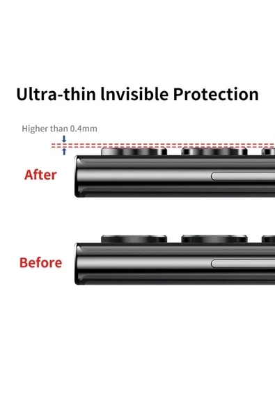 Galaxy S23 Ultra Uyumlu 5 Parça Kamera Lens Koruyucu Cam Kamera Koruma Kılıf - 3