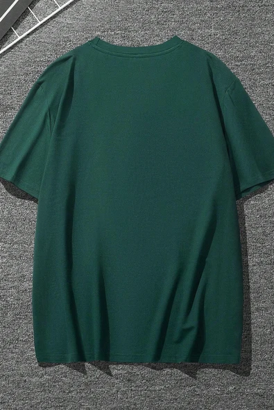 Unisex Special Agent Baskılı Oversize Tshirt - 8