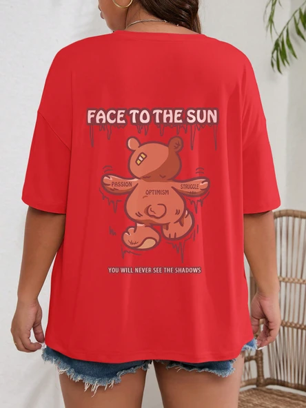 Unisex The Sun Tasarım Tshirt - 3