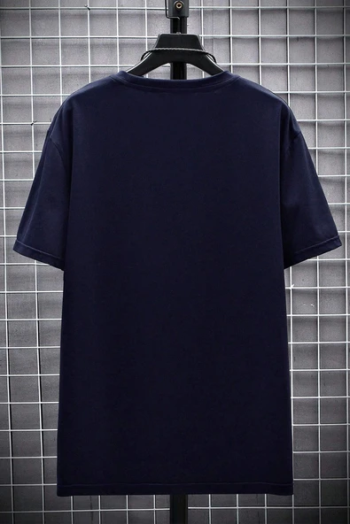 Erkek Milano Baskılı Oversize Tshirt - 3