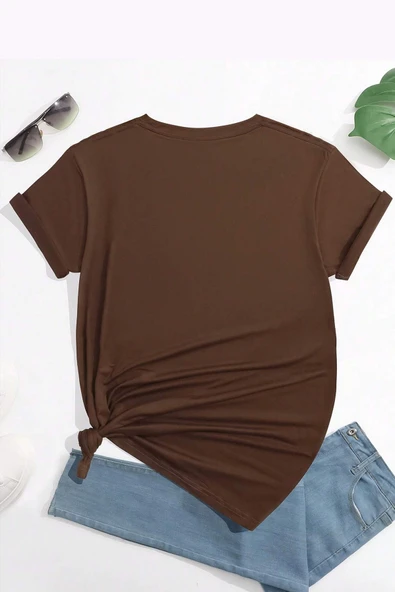 Unisex Hearts Baskılı Tasarım Tshirt - Resim 5