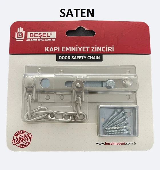 Beşel Emniyet Zinciri 1 Adet - 3