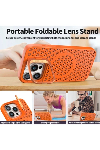 Iphone 12 Pro Max Uyumlu Case Pro Rende Magsafe Destekli Kılıf - Resim 2