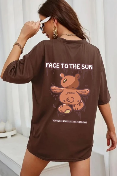 Unisex The Sun Tasarım Tshirt - 7