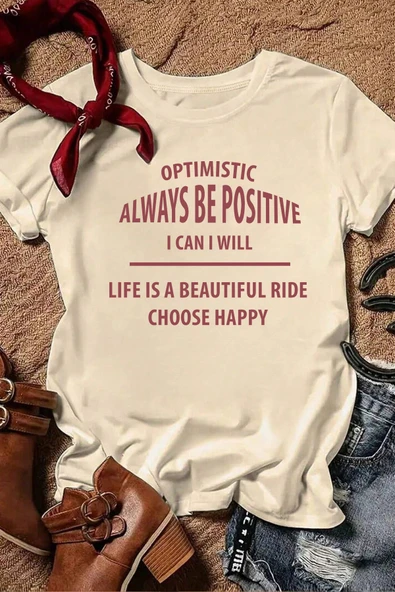 Unisex Always Tasarım Tshirt - Resim 6