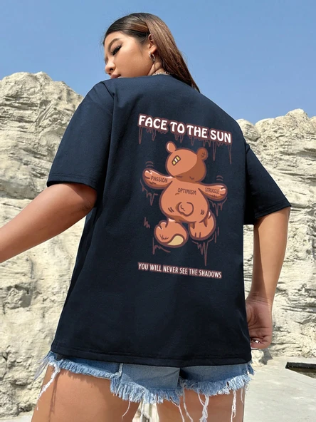 Unisex The Sun Tasarım Tshirt - 5