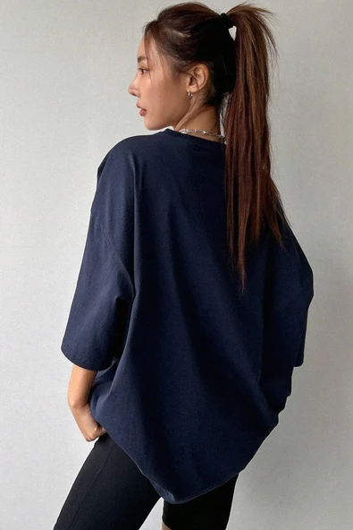Fantastic Baskılı Unisex Oversize Tshirt - 11