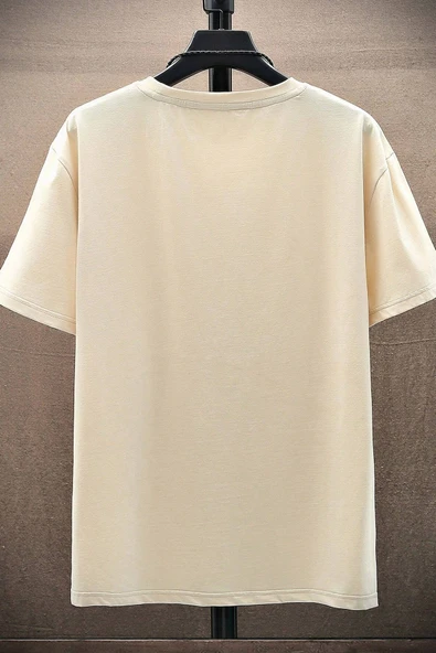 Erkek Ny Baskılı Oversize Tshirt - 9