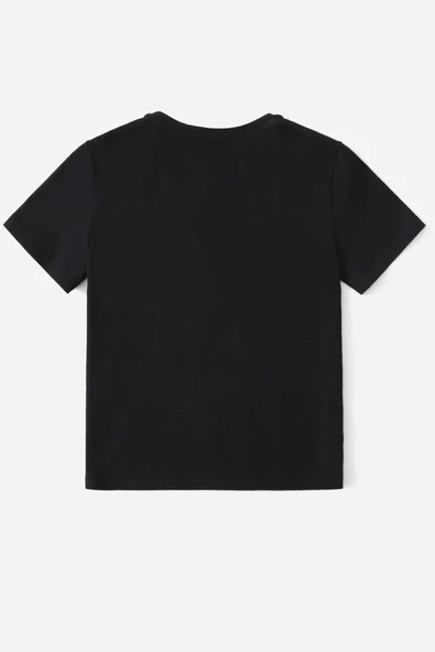 Çocuk Barbie Baskılı Pamuklu Tshirt - 2
