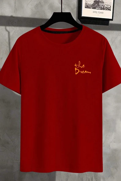 Unisex The Dream Baskılı Tasarım Tshirt - 5