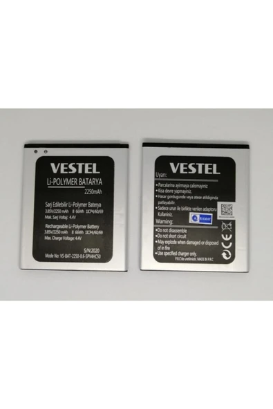 Vestel Venüs 5010 Batarya Pil