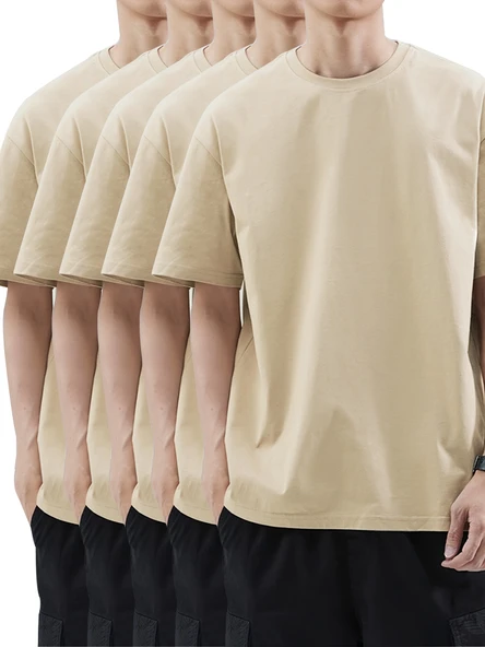 Unisex Basic Model 5'll Tshirt - Resim 11