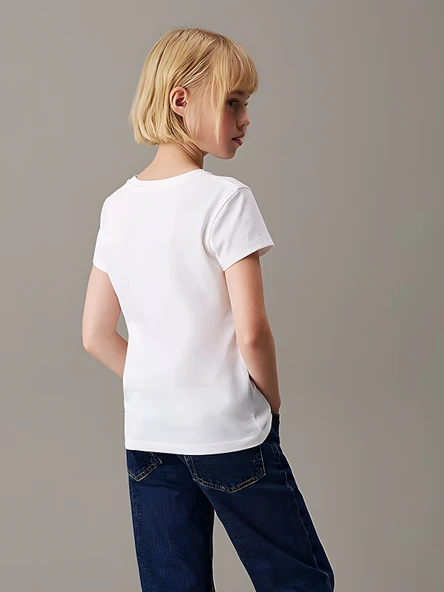 Çocuk Believe Baskılı Pamuklu Tshirt - Resim 2