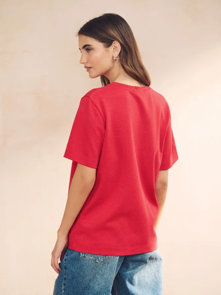 Wonderful Baskılı Unisex Oversize Tshirt - 5