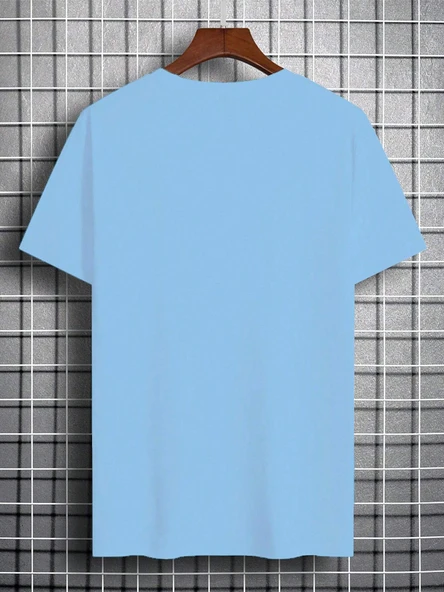 Unisex Kırık Kalp bardak Baskılı Oversize Tshirt - 2