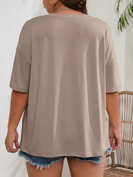 Unisex Dont Over Think Baskılı Tasarım - Resim 9