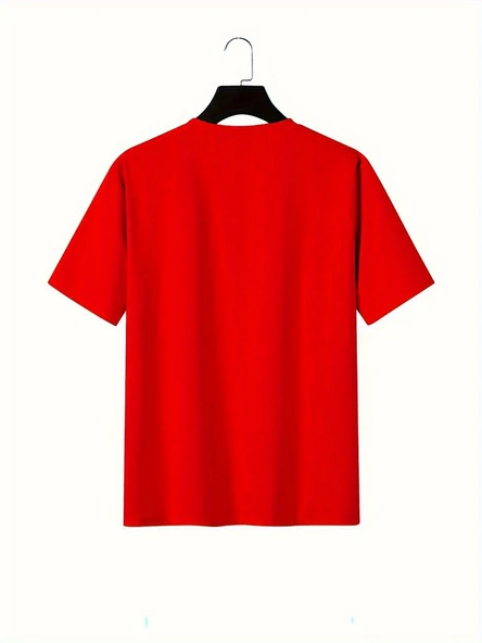 Unisex Face The Future Baskılı Oversize Tshirt - 11