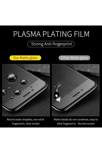 Xiaomi Redmi 13C Uyumlu Mat Seramik Ekran Koruyucu Parmak İzi Bırakmaz Nano Cam Koruma - 3