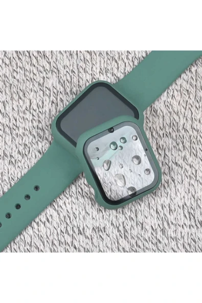 Apple Watch 2 3 4 5 6 Se 44mm Kılıf Kasa Ve Ekran Koruyucu 360 Tam Koruma Kapak - 4
