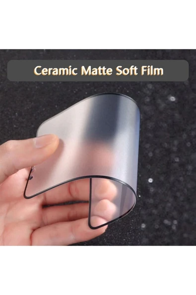 Xiaomi Redmi 13C Uyumlu Mat Seramik Ekran Koruyucu Parmak İzi Bırakmaz Nano Cam Koruma - 2