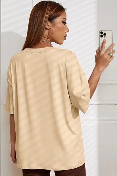 Unisex Nasa Baskılı T-shirt - Resim 6