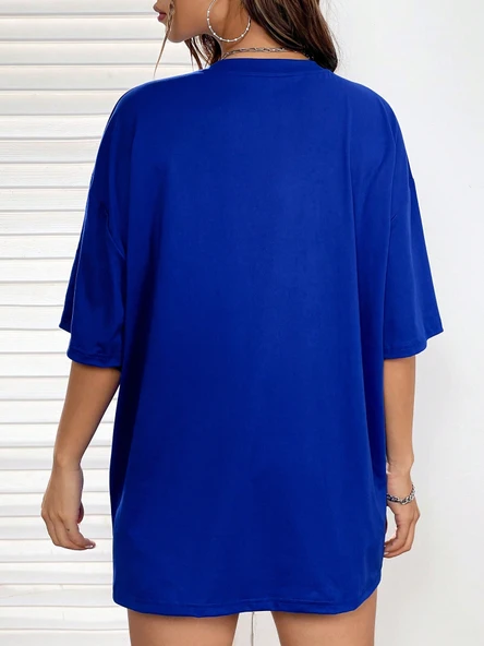 Unisex New York Baskılı Tasarım Tshirt - 4