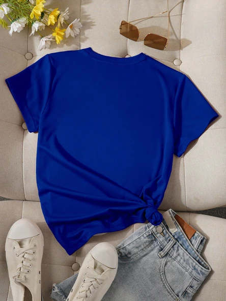 Adventures Baskılı Tasarım Tshirt - 2
