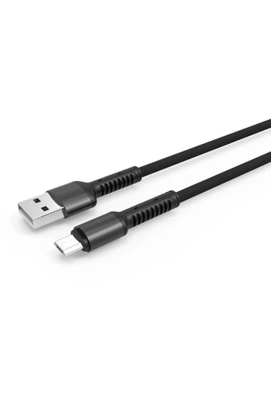Reeder P6 Için Şarj Aleti 1 Metre Micro Hızlı Şarj Örgü Tasarım Veri Aktarım Kablosu
