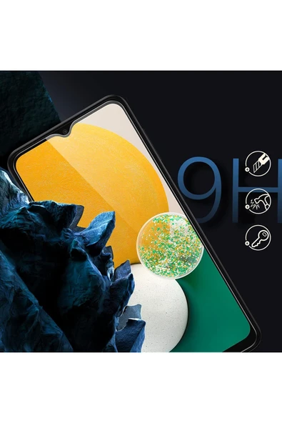 Samsung Galaxy S23 FE Uyumlu Tam Kaplayan Şeffaf Tamperli Ekran Koruyucu Kırılmaz Cam - Resim 2