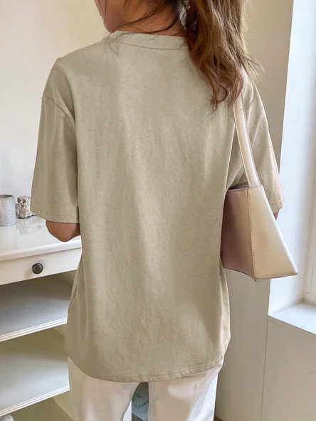 Unisex Good Days Baskılı Tasarım Tshirt - Resim 5