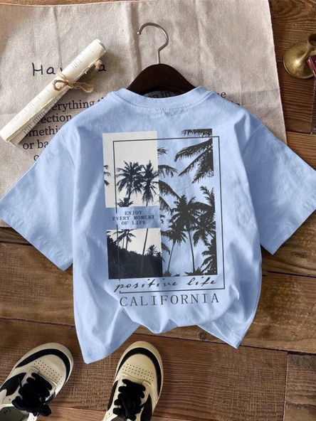 Unisex Every Moment Baskılı Tasarım Tshirt - Resim 10