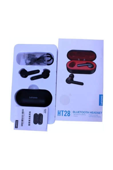 Lenovo Ht28  Kulak İçi Bluetooth Kulaklık - 2