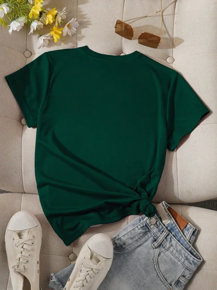 Adventures Baskılı Tasarım Tshirt - 6