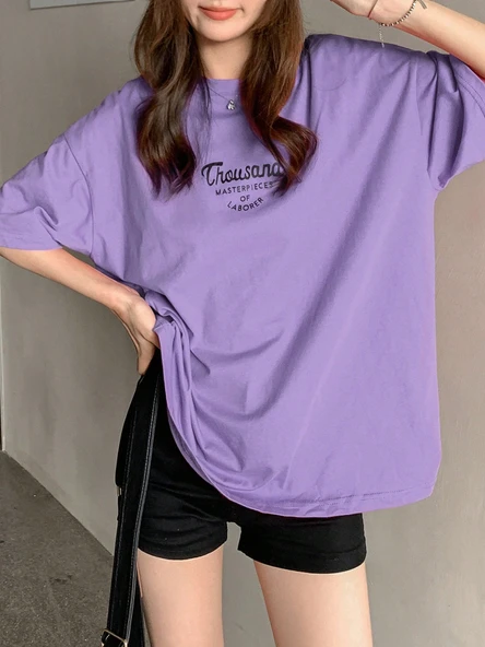Unisex Thousand Baskılı Tasarım Tshirt - 10