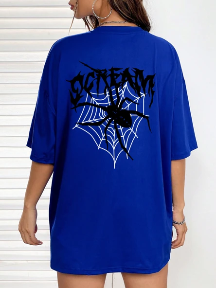 Unisex Scream Baskılı Tasarım Tshirt - 7